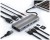 HUB USB-C 10w1 Display Port 1.4 HDMI 2.1 8K 4K 120Hz 60Hz Full HD 144Hz USB 3.0 SD Power Delivery 100W Macbook M1 M2 M3 M4 Zenwire - zdjęcie 1