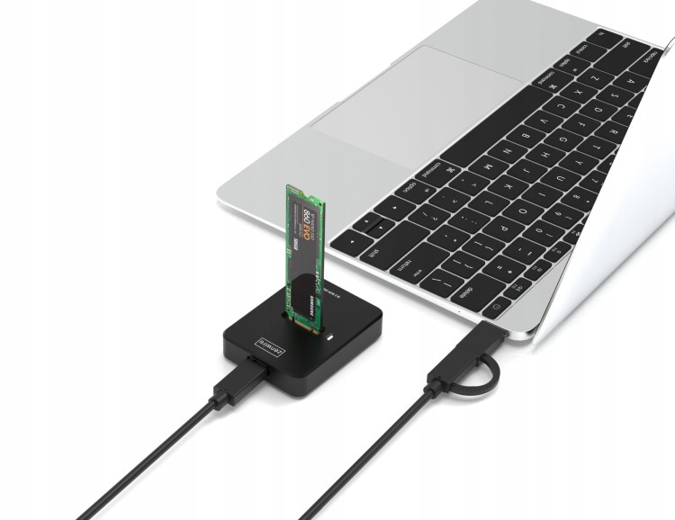 Adapter SSD M2 NVME PCie/SATA NGFF kieszeń na dysk obudowa M.2 USB-C 10 GB/s Zenwire SD-03 - zdjęcie 7