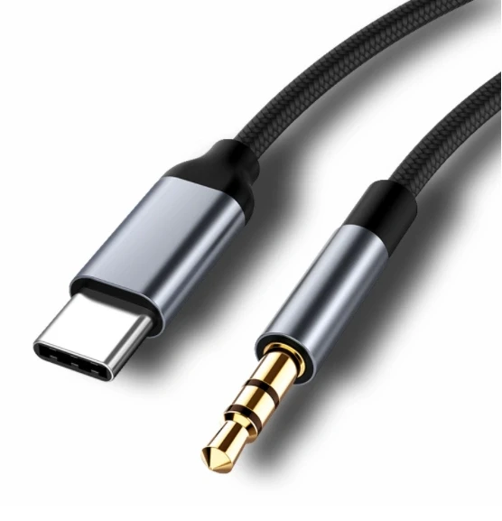 KABEL Przejściówka ADAPTER USB-C mini Jack 3,5mm AUX DAC 1,5m - zdjęcie 6